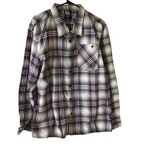 ENY OCE Sean Combs Long Sleeve Plaid Shirt Size 2XL New Without Tags